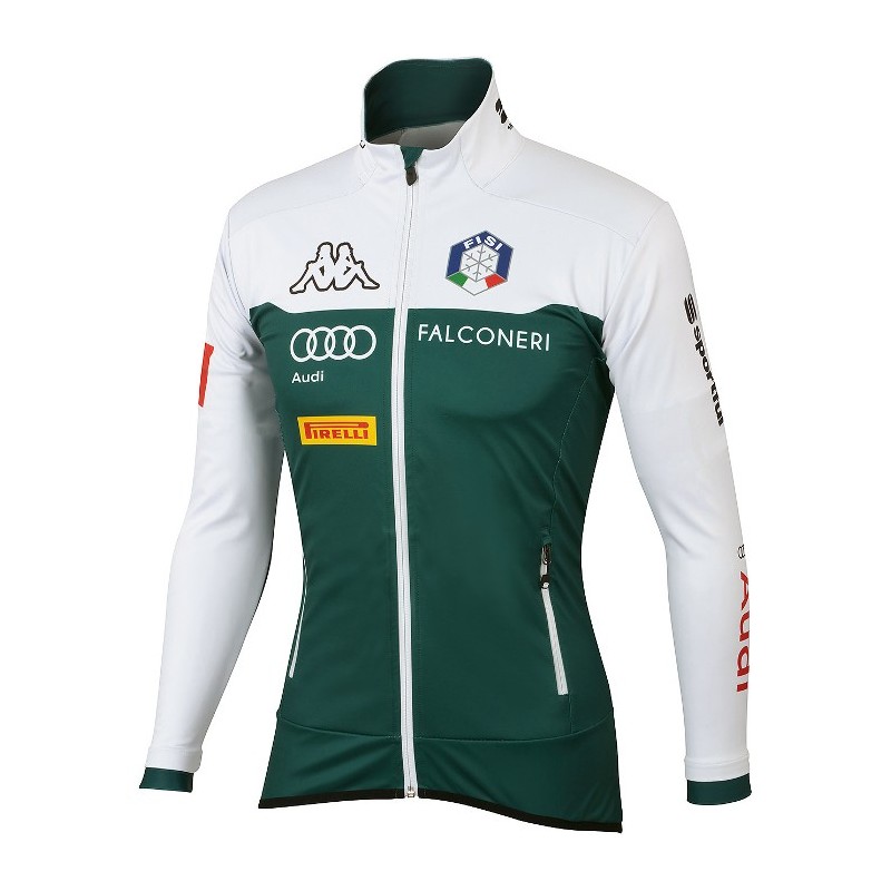 Oppvarming jakke Sportful Team Italia Kappa WS Jacket "Honeycomb" Oppvarming jakke Sportful Team Italia Kappa WS Jacket "Honeycomb"
